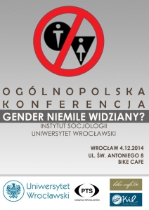 Gender niemile widziany - konferencja