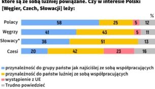 Polacy, Czesi, Słowacy i Węgrzy o członkostwie w Unii Europejskiej